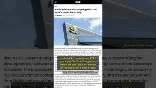 🧐👉 Nvidia ने Alpamayo AI से Tesla को टक्कर दी, सेल्फ-ड्राइविंग कारों में नई रेस #QixNewsAI