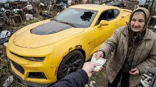 I Bought Abandoned Bumblebee for ONLY $500! Found in a Barn (Full Restoration)