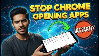 How to Stop Chrome From Opening Apps in Android | Browser Links Fix