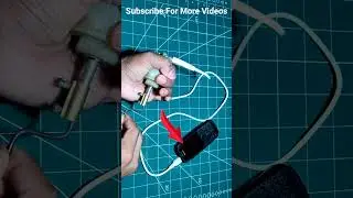 Amazing mobile charger | Emergency mobile charger | #mobilecharger #dcgenerator #technicalkashif #dc