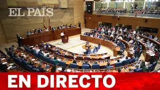 DIRECTO | Continúa el DEBATE DE INVESTIDURA de ISABEL DÍAZ AYUSO en Madrid