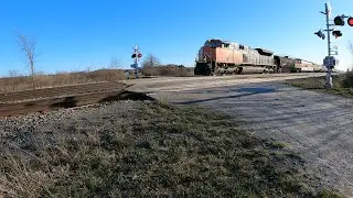 SAAHC! CN M306 and VIA 46 at Kidd road.