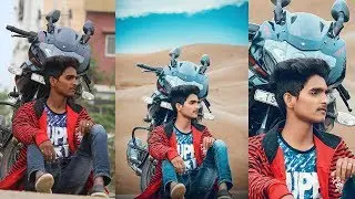 Stylish Photo Manipulation Tutorial with Tips Subtitles | Hussain Editography