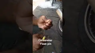Carburetor Float pin #shortsvideo #automobile