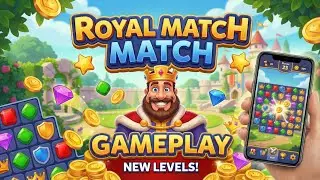 Royal Match Gameplay | Level 4 To 7 | Extreme Gameplay Part  - 1