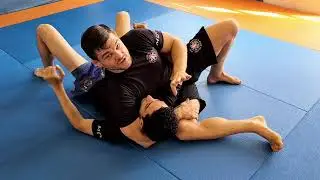 Near Side Step Over Arm Lock Variation from Kesa Gatame Armlock BJJ Grappling for MMA