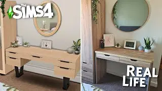 I used The Sims 4 to design my IRL bedroom
