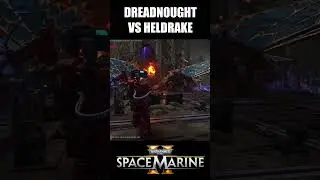 DREADNOUGHT VS HELDRAKE REMATCH IS NUTS #spacemarine2 #warhammer40k #gaming