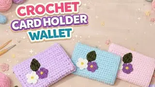 Crochet Card Holder Wallet Tutorial | Easy & Beginner Friendly