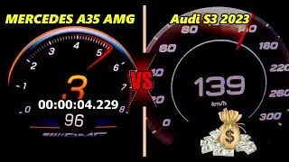 Audi S3 vs Mercedes A35 AMG: 310 HP vs 306 HP Drag Race Showdown