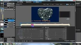 Free Download 2 video heart background  and How to use them in proshow
