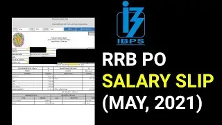 IBPS RRB PO 2021 NEW JOINEE MAY SALARY SLIP