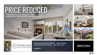 Price Reduced! 1326 North Hills Dr. Upland, CA 