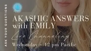 Akashic Answers with Emily_12/17/2025 ~ Tune-in for a 3I/Atlas LIVE transmission!! 📱