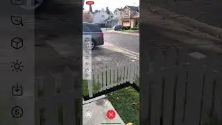 Front yard designed with DreamzAR - DIY Landscape Design with AR