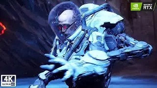 Gotham Knights - Mr. Freeze 1st Boss Fight Full Gameplay Walkthrough 4K 60FPS Ray Tracing