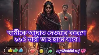 99% নারী জাহান্নামে যাবে রাসূল সাল্লাল্লাহু আলাইহি ওয়াসাল্লাম বলেছেন।