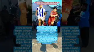 Persib Kalah Dari Klub Promosi Persijap Jepara Dengan Skor 1-2
