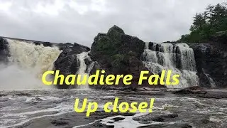 Велосипедная упаковка по Канаде, видео 29 Chaudiere Falls, Левис, Квебек