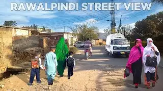 Welcome To RAWALPINDI Street View Pakistan in 4K