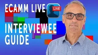 Ecamm Live Interviewee Guide to the Browser Interface
