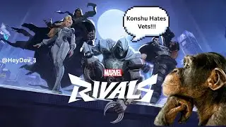 MoonKnight Explodes on Humble Veteran Hero | Marvel Rivals Ragebait