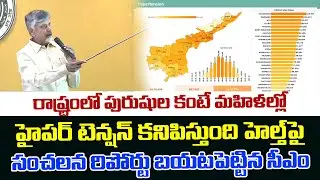 CM Chandrababu Presentation on AP Health Sector | Mega Global Medical City in Amaravati  | Ok Telugu