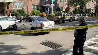 Cyclist struck by vehicle fleeing police in Queens; 1 person in custody
