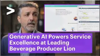 Генеративный ИИ обеспечивает превосходное обслуживание в ведущем производителе напитков Lion