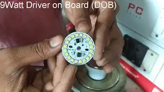 How to Make LED Bulb | 9W | DOB Type