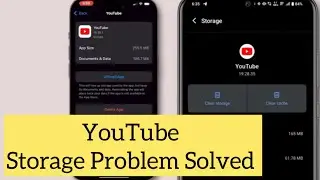 iPhone YouTube Documents and Data Delete | How To Clear Cache On iPhone | YouTube Cache Delete