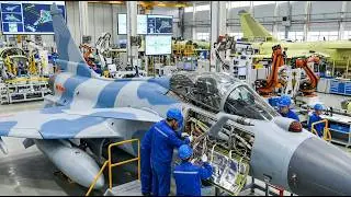 Inside the Factory: Chengdu J-10 Vigorous Dragon Avionics Wiring & Shielding Process