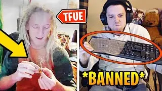 Top 10 Clips That Got Twitch Streamers Banned  Tfue , Tyler1 , Dellor , Trainwreckstv