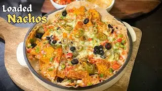 Loaded Nachos in Mins | Easy Mid-Week Snack | Quick & Easy recipe | Air Fryer Recipe | Gags Kitchen