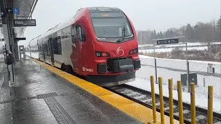 OC TRANSPO O-TRAIN RIDE ON LINE 2