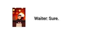 Using simple words for restaurant conversation with waiter #viral #learning #english #education 