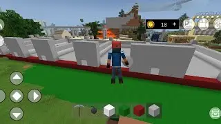 Mini block craft। made a school। android gameplay mobile 2025 
