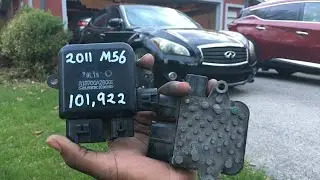 Infiniti M56 Engine Fan Running Constantly. Replace Cooling Fan Module| vk56vd V8