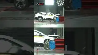 Here's a closer look at the Live Crash Demonstration of the Mahindra XEV 9E all electric SUV