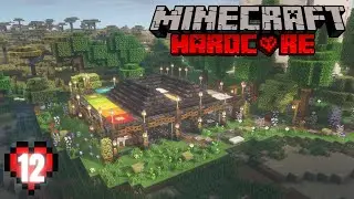 Minecraft 1.17 Hardcore Let's Play: New Auto Wool Farm Design! Episode 12