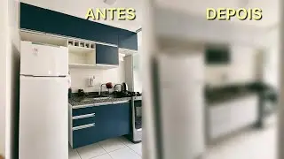 COMO ENVELOPAR UM ARM&Aacute;RIO DE COZINHA E DEIXAR NOVO 