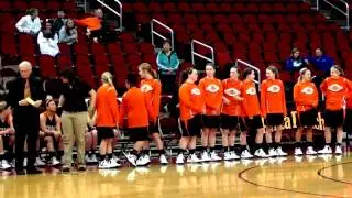 Red Oak Tigers - Girls State Basketball 2013 - Blake Bergren