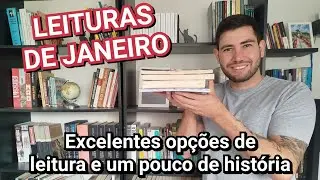LIVROS LIDOS EM JANEIRO (UM CLÁSSICO E DOIS LIVROS DE HISTÓRIA) #leiturasdomês 