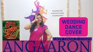 ANGAARON DANCE | PUSHPA 2 | WEDDING CHOREOGRAPHY | EASY DANCE STEPS |PRIYA LOVE TO DANCE