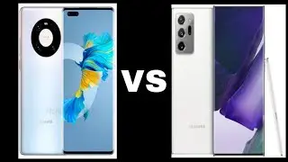 Heawei Mate 40 pro+ VS Samsung Note 20 ultra compare