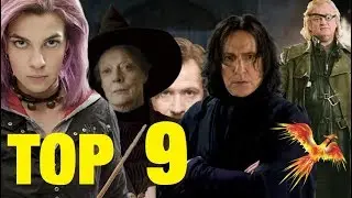 TOP 9 der MÄCHTIGSTEN Mitglieder des Orden des Phönix 🔥