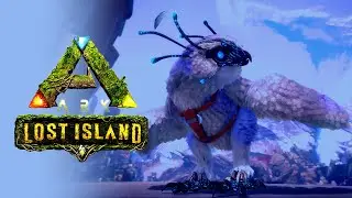 Taming a Prehistoric Snow Owl in ARK Lost Island! ❄️🦉 Ultimate Survival Adventure!