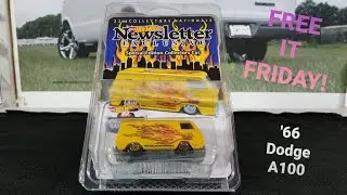 Hot Wheels Newsletter '66 A100 Convention Piece!