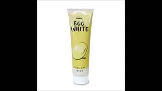 Mistine Egg White Whitening Poreless & Anti Blackhead Peel Off Facial Mask, 85 Gram