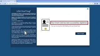 US OPM - USA Staffing System Smart Card Login Tutorial Video Walkthrough 08 26 2025 17 57 03 1